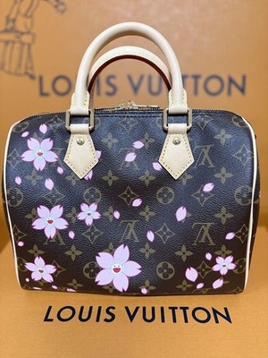 LOUIS VUITTON TM Speedy 25 Bag M14174 Cherry Blossom Crossbody