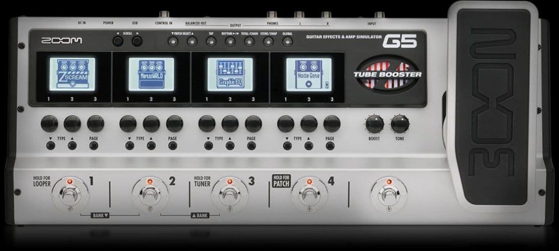 Zoom G5 Multi-Effects Guitar Effect Pedal for sale online | eBay
