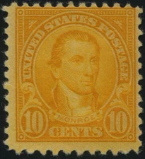 #562c Transitional perf 10 at bottom w/ PSE Certificate, Rare Stamp!