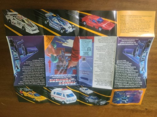Onslaught Action Figure Vintage Instruction Manual Booklet 1986 G1 Transformers - Picture 16 of 18