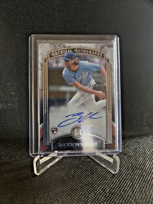 Jackson Kowar 2022 Topps ' Archival ' #erd 86/299 Autograph Insert #AA-JR