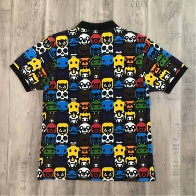 BAPE STA Milo Animal polo shirt BAPE STAR a bathing ape Size M | eBay