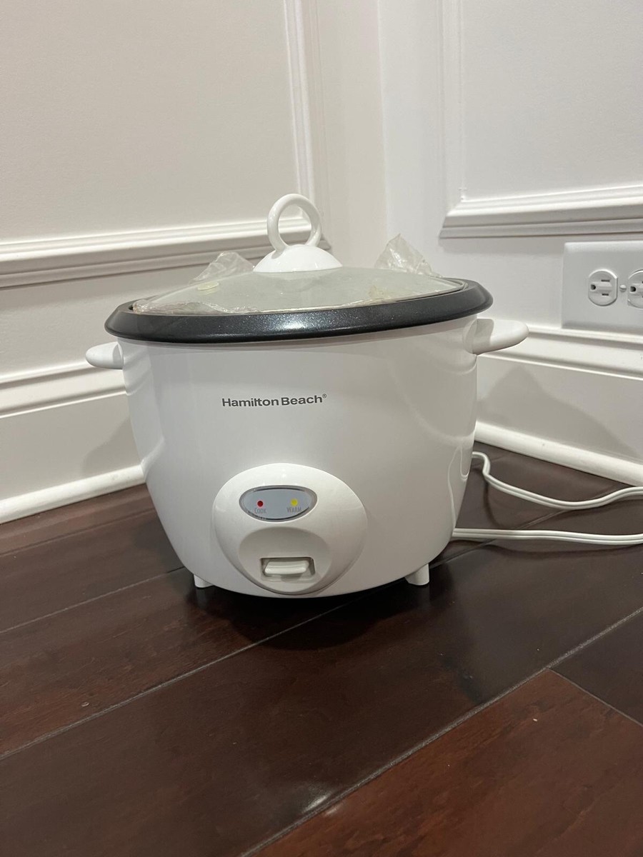 Hamilton Beach Rice Cooker Food Steamer 20 Cups Cooked (10