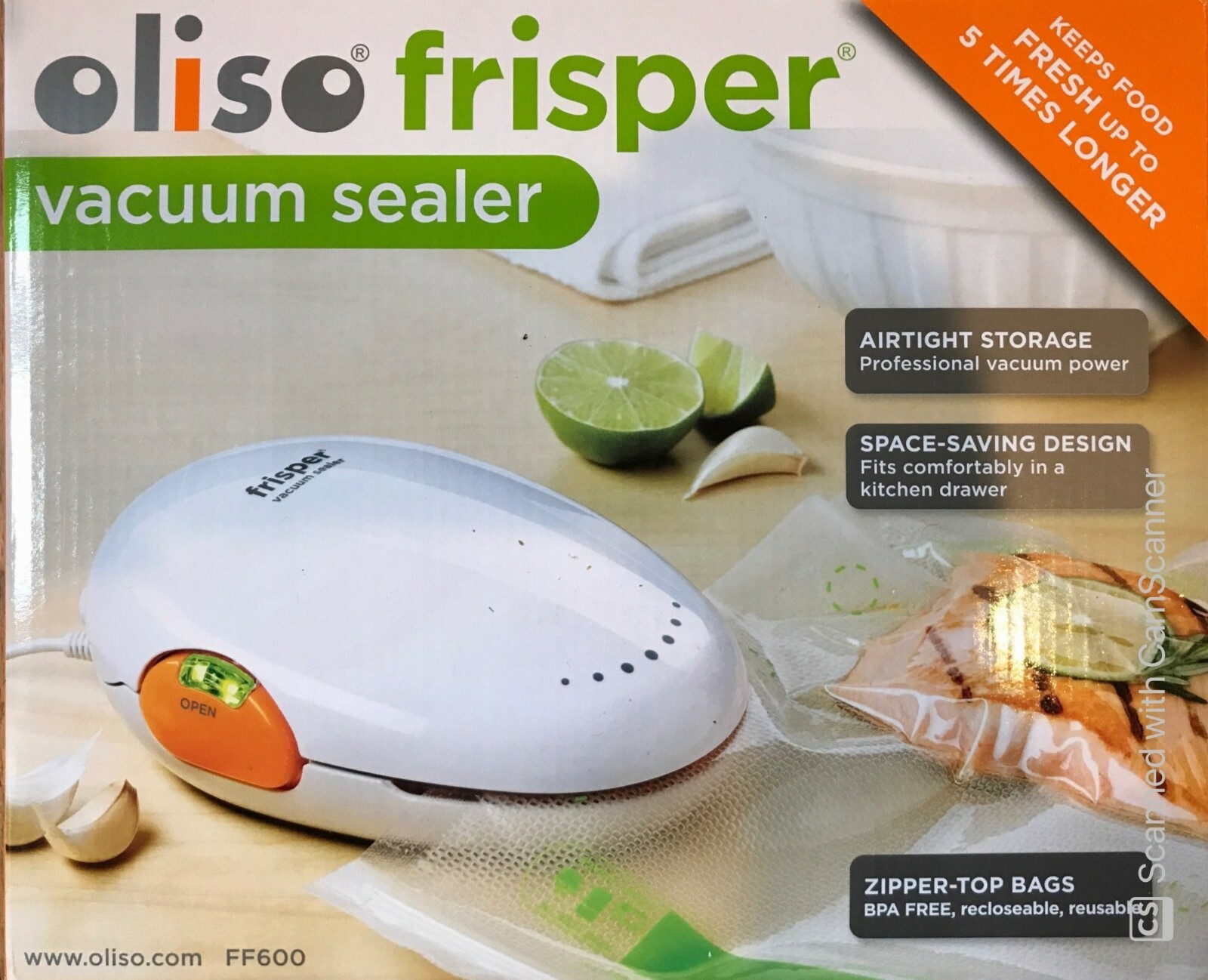 oliso vacuum sealer bags