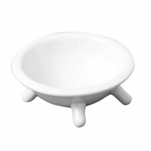 Ceramic Dog Raised Bowls