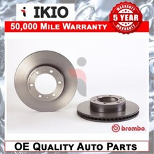Fits Toyota Land Cruiser Prado 2002-2010 Brake Discs Front Ikio #2