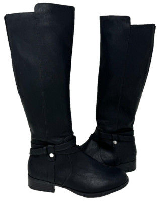 LifeStride Women's XTrovert Zip Up Mid Comfort Fashion Boots Black Size:6 101T