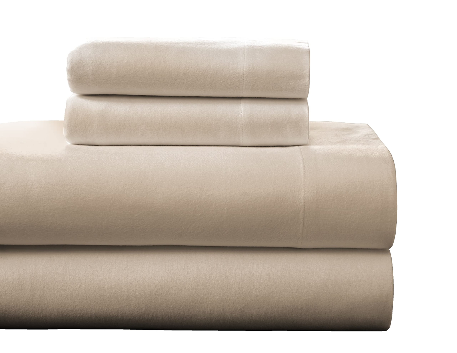 Heavy Weight Flannel Cotton Sheet Set, Full, Linen