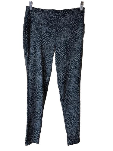 JAG Charcoal Ricki Leggings Black Print Size 8 NWT Comfort Casual Athletic