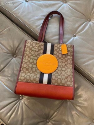 COACH コーチ1917 デンプシー トート、ハンドバッグ Coach 1917 Dempsey Tote - Multicolor for sale online | eBay