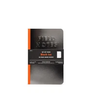 NEW/SEALED Field Notes Black Ice 3-pack Limited Edition (FNC-33, Winter 2016)
