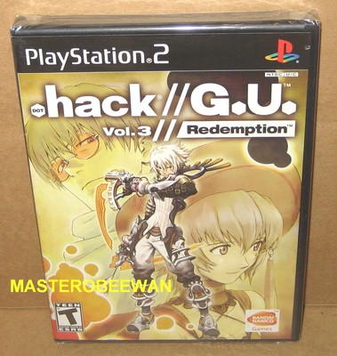 .hack//G.U.: Vol. 3 Redemption (Sony PlayStation 2, 2007) PS2 New Sealed