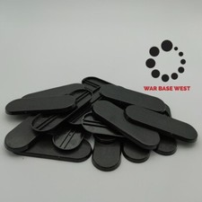 Lot Of 20 25mm x 70mm Oval Bike Bases Used For Warhammer 40k  AoS GW Bitz