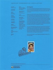 Souvenir Page Ella Fitzgerald US 4120 SP1630
