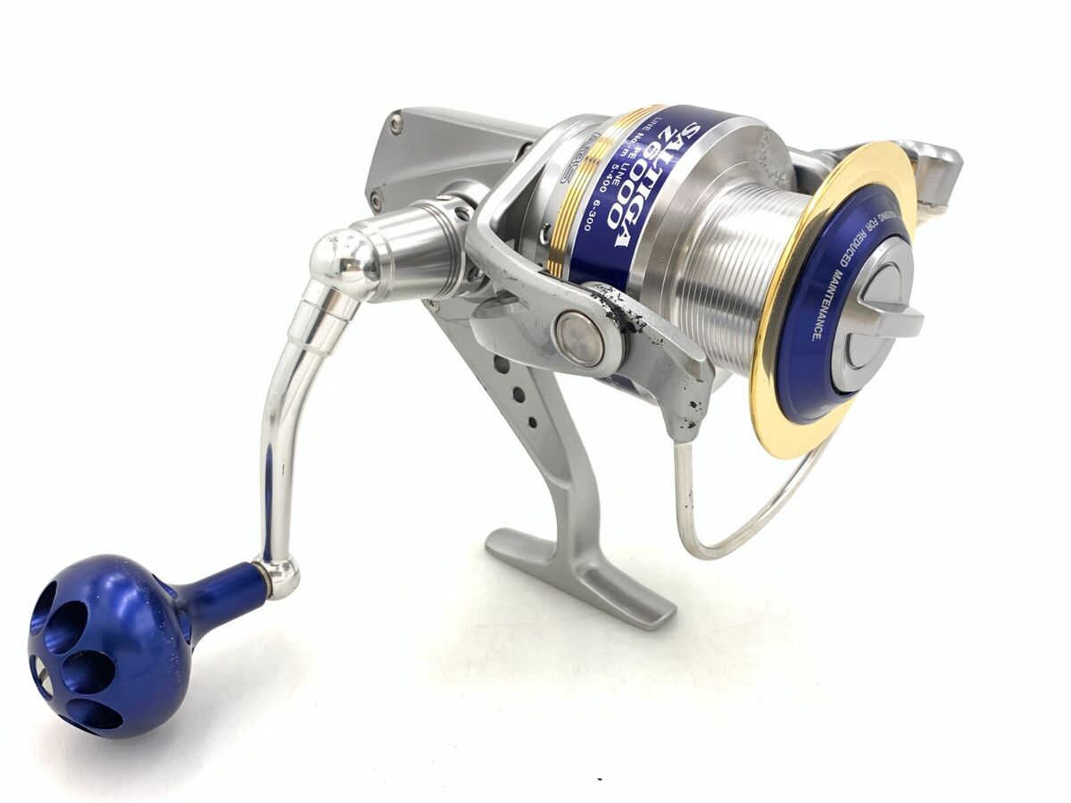 Daiwa SALTIGA Z6000 Spinning Reel Big-game Fishing Saltwater Excellent 2339