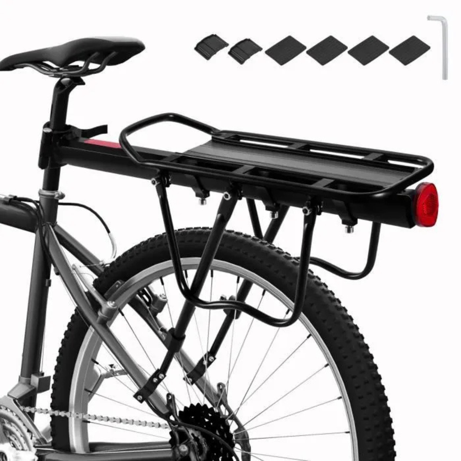 Porte-Bagage Vélo en Alliage d'Aluminium Premium Durable