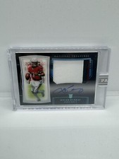 2019 National Treasures Kyler Murray Midnight White Box Rookie Patch Auto 1/1