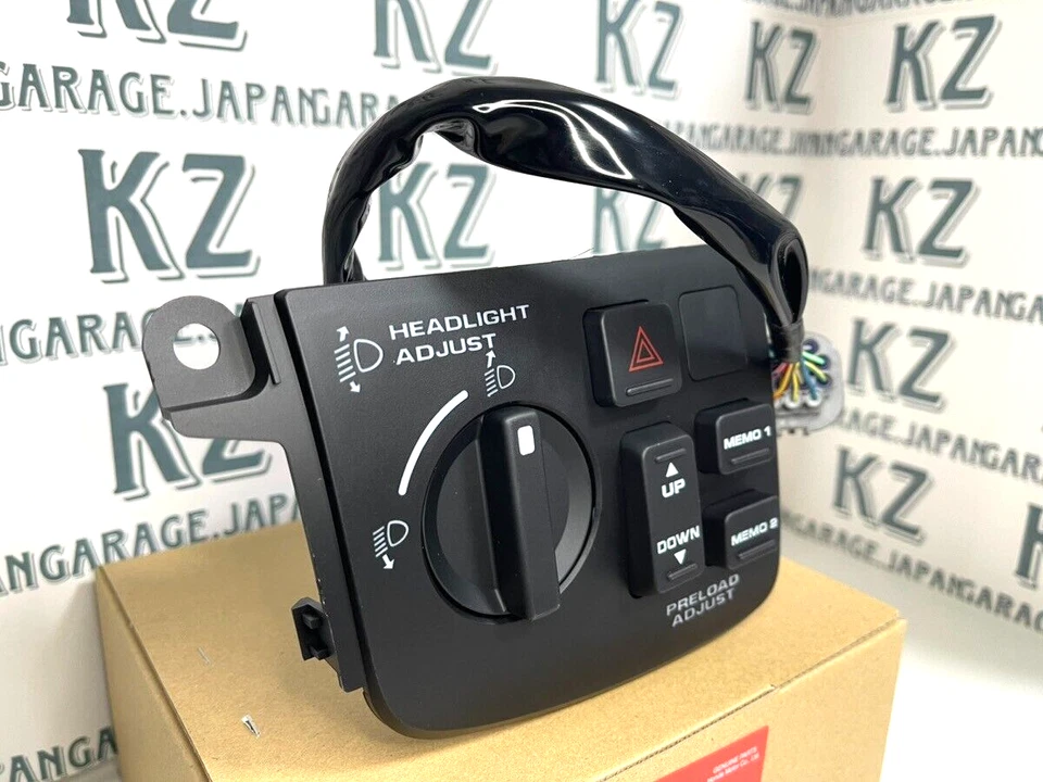 HONDA Genuine HEIGHT CONTROL SWITCH ASSY 2001-2005 GL1800 GOLD WING NEW Foto 3 de 4