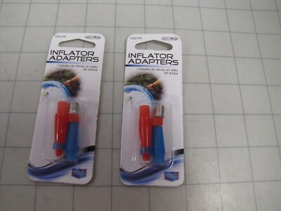 2-pack Custom Accessories 59016 Inflator Adapter fits most hand pumps NEW