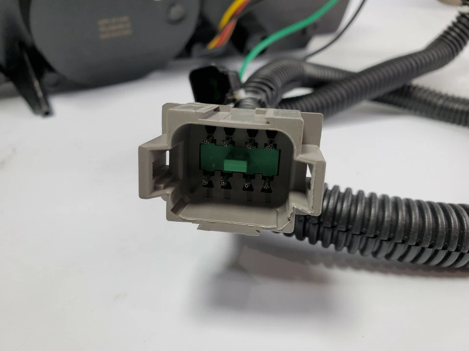 Par de faros LED con LED doble función Halo DLR para Peterbilt 388/389/567 Foto 4 de 4