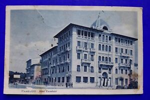 Cartolina 1930 Viareggio Hotel Excelsior Esterno Ebay