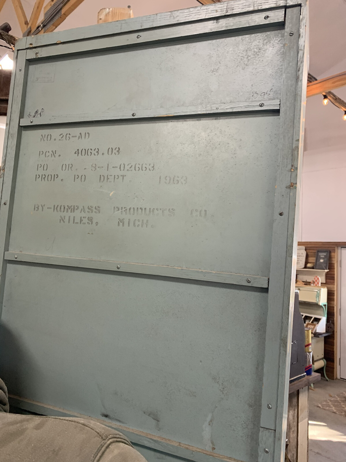 Vintage Official Post Office Mail Sorter Antique 1963 eBay