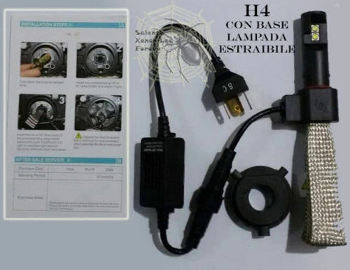 H4 LED per auto tuning ed elaborate