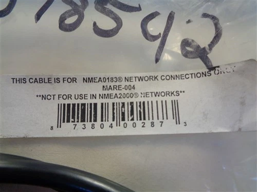 CABLE CONEXIÓN RED MARRETRON MARE-004 33' BARCO MARINO Foto 4 de 4