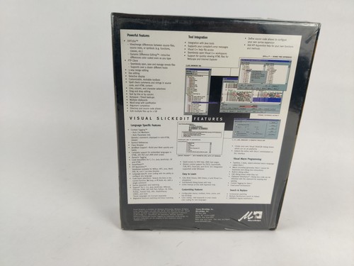 NEW SEALED - Visual SlickEdit 6.0 Windows Bundle - Afbeelding 5 van 7