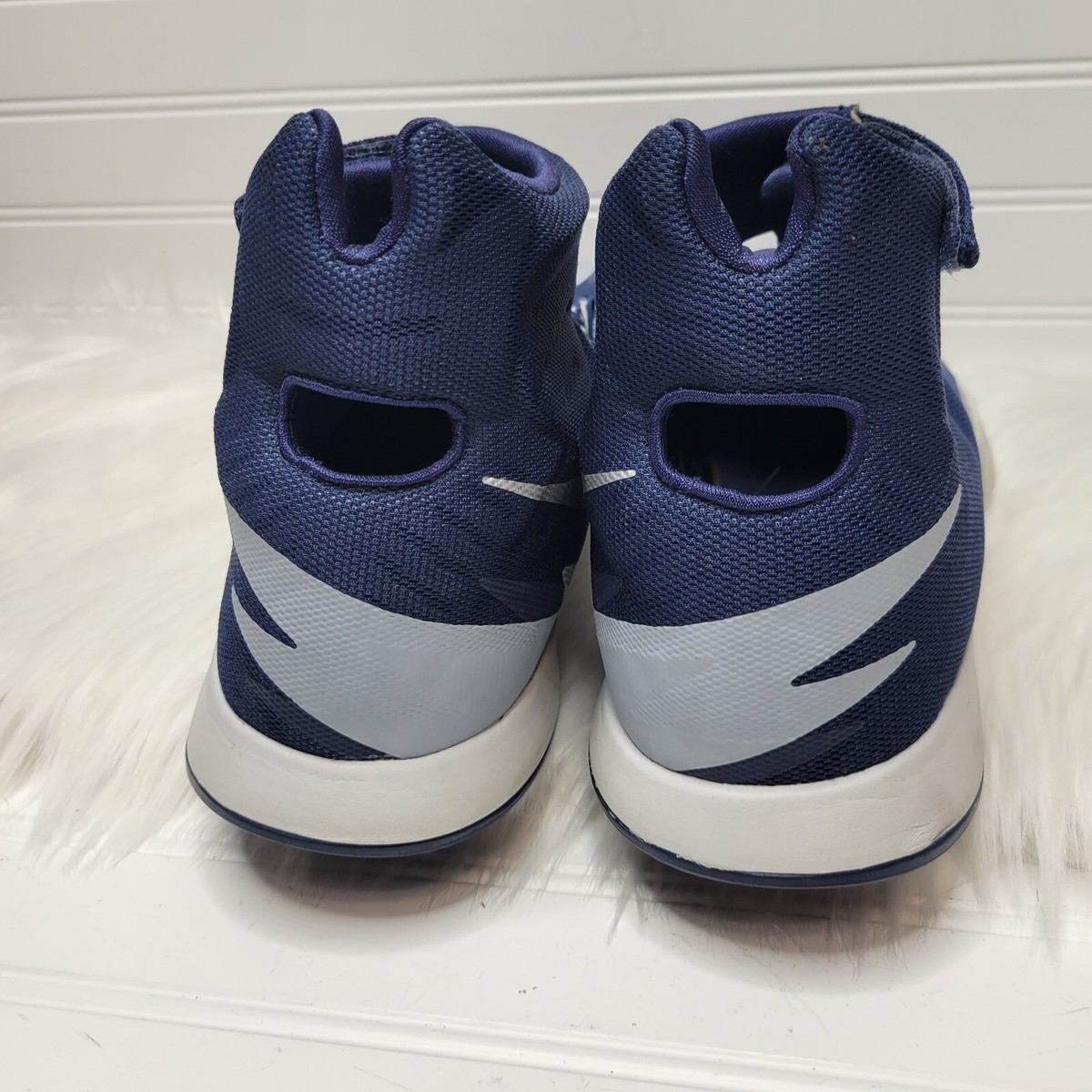 2013 Nike Zoom Hyperrev TB Basketball Shoes sz 14 Navy Blue  display picture 2