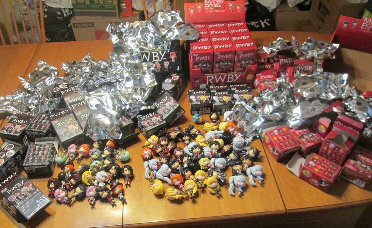 MYSTERY FIGURES MINIS BLIND BOX RWBY RUBY SERIES 1 , 2 & 3