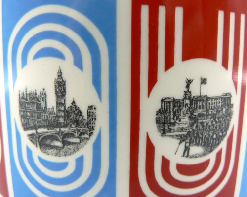 WEDGWOOD LONDON LANDMARKS MUG SOUVENIR TANKARD RICHARD & ELIZABETH GUYATT 1960’S - Picture 13 of 17