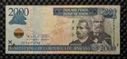 DOMINICA 2012 2000 PESOS DOMINICANOS rare