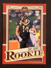 SAGE SURRATT #156 - 2021 PANINI LEGACY - RED PARALLEL /299 ROOKIE RC