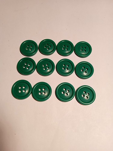 12 Boutons Couture   12mm Neuf De Stock Ancien