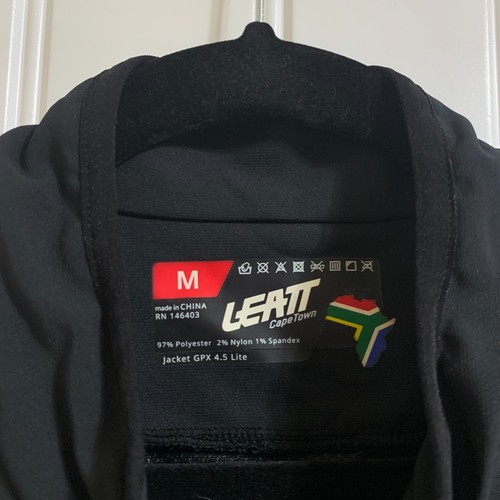Leatt GPX 4.5 Lite Moto Jacket Men's Size Medium Black - Picture 13 of 19