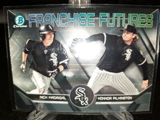 2018 BOWMAN CHROME DRAFT NICK MADRIGAL KONNOR PILKINGTON FRANCHISE FUTURES e17