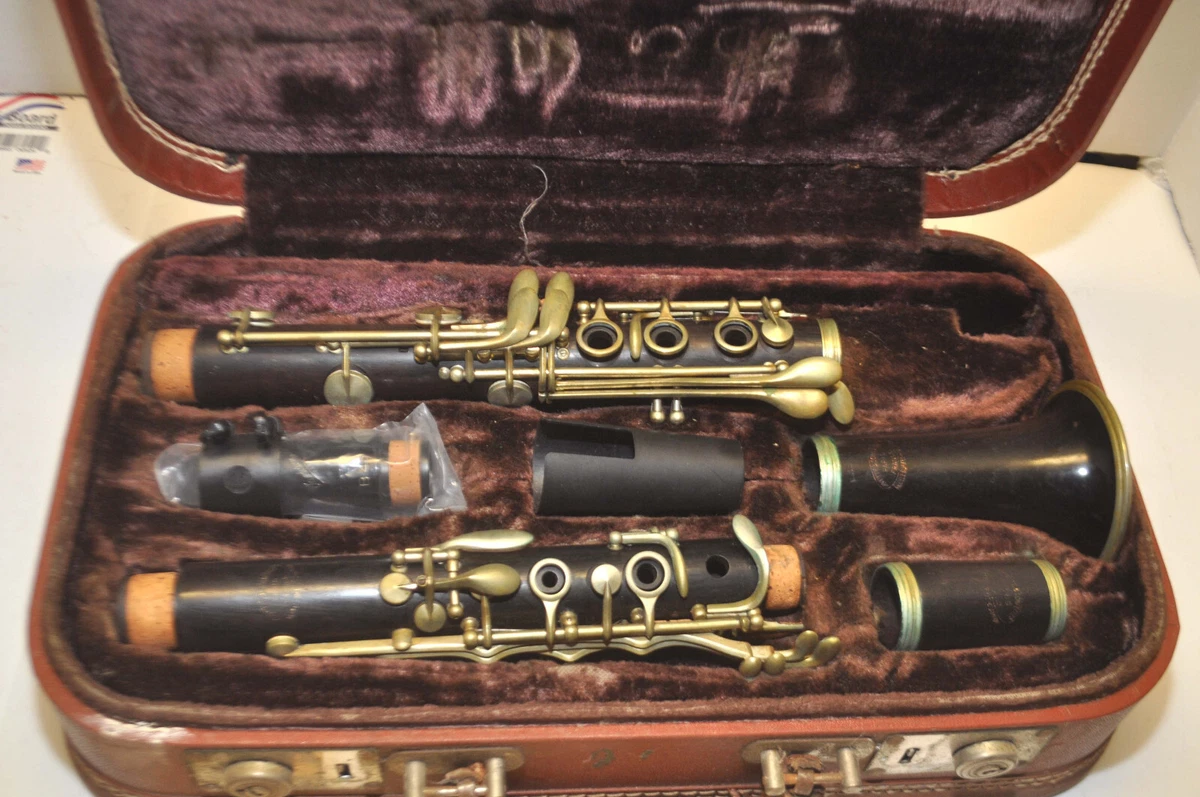 Evette Schaeffer Buffet-Crampon Clarinet France w/Case & Vandoren B45 Mouthpiece