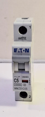 1 NEW EATON WMZS1C05 C5 MINIATURE CIRCUIT BREAKER NNB ***MAKE OFFER***