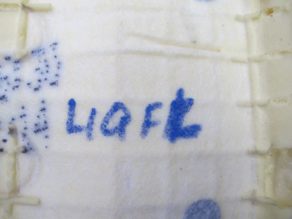 2014-2015 INFINITI QX60 FRONT LEFT SEAT UPPER BACKREST LEATHER CUSHION - Image 2 of 4