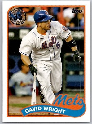 2024 Topps Series 2 - 1989 Topps Baseball David Wright #89B2-15