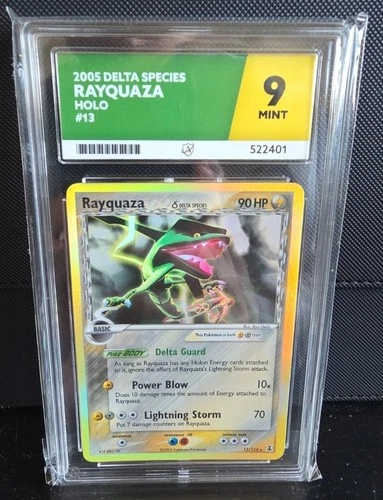 Rayquaza δ Delta Species 13 ACE graded card
