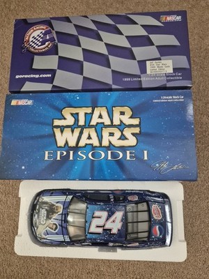 Star Wars Episode 1 Jeff Gordon 24 Pepsi Racing Nascar 1:24 Stock Car Neu LtdEd