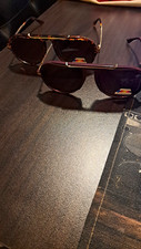 Mens Aviator Sunglasses Polarized Tinted Blac...
