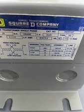 Transformador Square D 3R 250SV43F 0,250 kVA Pri: 120/240V Sec: 12/24V 1Ph 60Hz