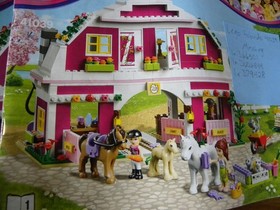 LEGO Friends 41039 Sunshine Ranch Set with Instruction Manuals Missing 3pc Used