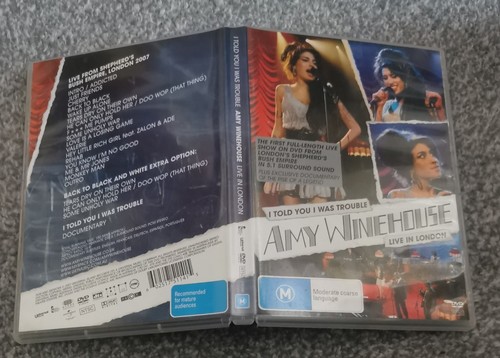 Amy Winehouse Ich sagte dir, ich war Ärger live in London Musik DVD & Dokumentation - Bild 1 von 1
