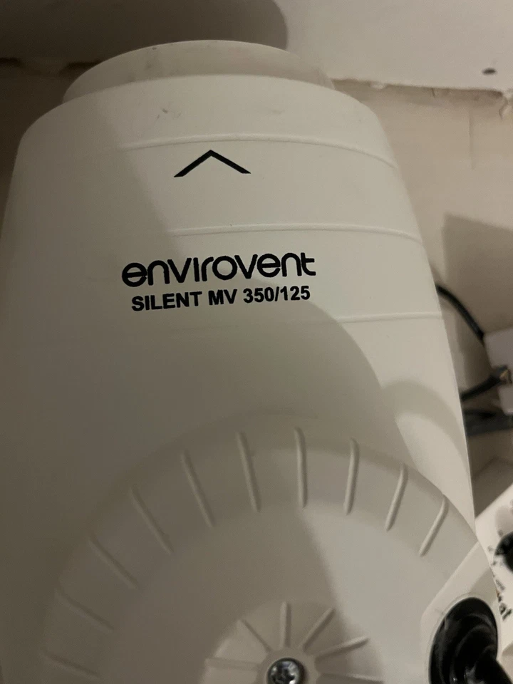 Envirovent Silent 350 MV Ultra Quiet in Line Fan 2 speed - SILMV350/125T - Image 3 of 4