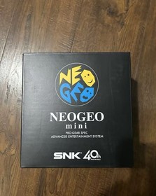 NEOGEO Mini International Classic Edition SNK 40th Anniversary Brand New Sealed