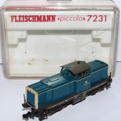 Fleischmann 7231 N ++ Diesellok BR 212 381-8 DB OVP ++ 1x Licht defekt ++#S5_289